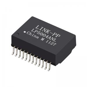Buy cheap Multi Pin Connector Lan Transformer With 10/100 Base-TX 24HSS1041-2 HF product