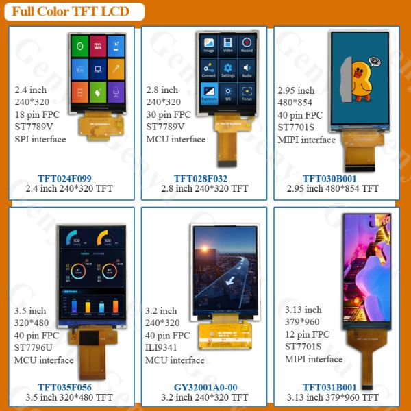2.4 inch TFT LCD display product overview