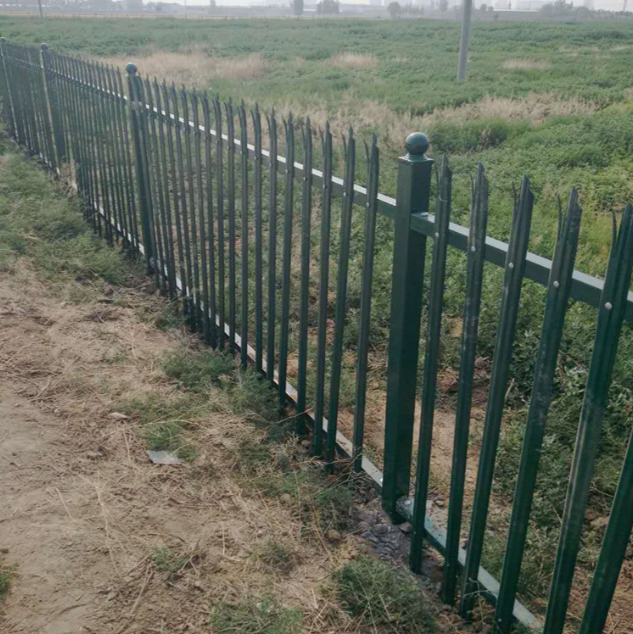 High Security Steel Palisade Fence For Perimeter Protection And Boundary Control