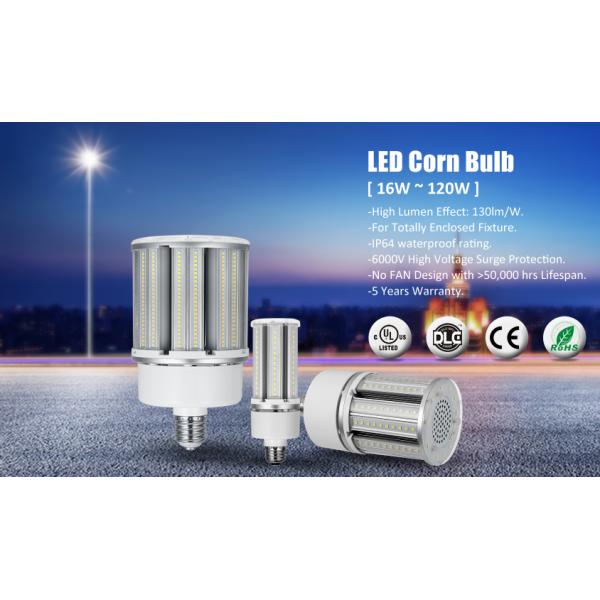 Epistar chip 45w 5400lm led corn light bulb AC100-300V 6500K