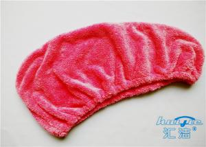 Buy cheap Microfiber Magic Self-Drying Hair Wrap Towel 80% Polyester , Hair Drying Cap product