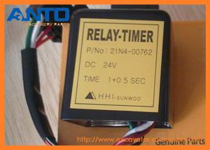 Buy cheap 21N4-00762 24V Timer Relay Used For Hyundai R80-7 R210LC-7 Excavator Spare Parts product