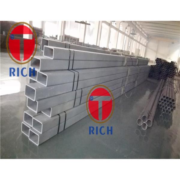 Square / Rectangular Hot Rolled Steel Pipe , Galvanized Electric Welded Pipe