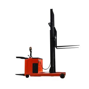 Buy cheap Full Automatic Counter Balanced Electric Stacker 1500kgs with Padel product