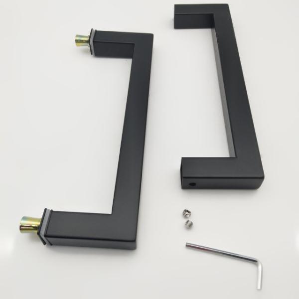 Sample 1-3 Working Days Stainless Steel 304 Chrome Handle For Tempered Glass Door