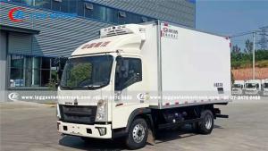 Buy cheap Sinotruk HOWO Small Refrigerated Van Truck 3tons 5tons product