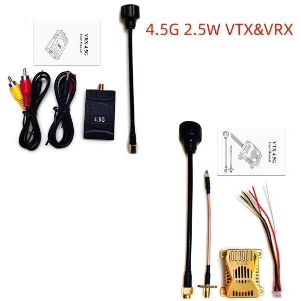 4.5Ghz 20km FPV VTX VRX 2.5W Drone Video Transmitter Receiver Long Range