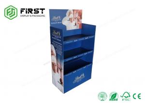 Buy cheap Printed Pop Up Cardboard Floor Displays Stand Corrugated Cardboard Paper Stand product