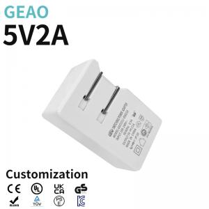 Buy cheap 2A 5V Dual Port USB Charger Power 10W Rapid Wall Charger CCC product