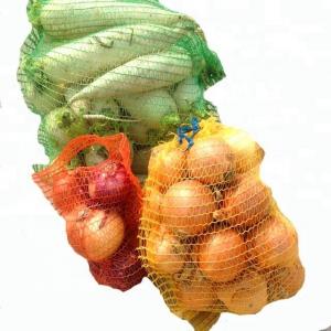 China Leno Mesh Sacks For Vegetables and Fruits Raschel Mesh Bags Small Sack FREE CUSTOMIZED on sale