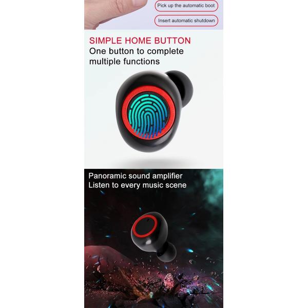 Amazon Supplier High Quality Noise Cancelling True Wireless Earbuds Sport Running Earphone