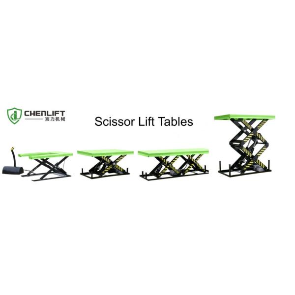 Hydraulic Electric Scissor Lift Tables Mechanically lifting platforms