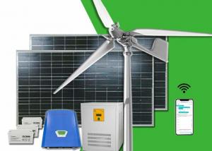 China 5kw Solar Power System Pitch Control Horizontal Inverter Wind Turbine on sale