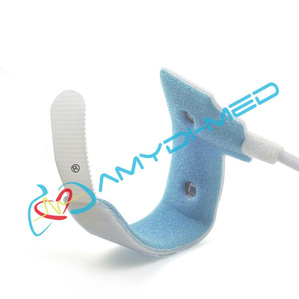 9Pin Connector Disposable Spo2 Sensor Nihon Kohden PVC Disposable Pulse Oximeter