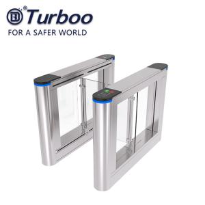 China Rainproof Design Office Security Gates / Swing Gate Turnstile For Library on sale