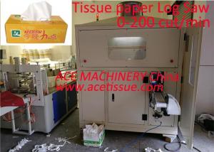 Buy cheap Z Fold Towel Tissue Paper Cutting Machine 200 Cut/Minute Servo Control product