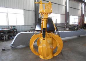 China Light Weight Komatsu Orange Peel Grab / Excavator Rotating Grapple on sale