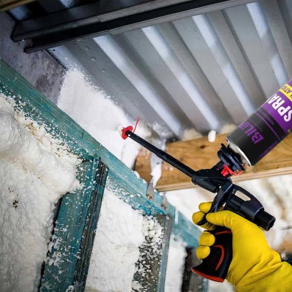 Fire Retardant Construction Spray Pu Foam Mold Resistant Seamless Coverage