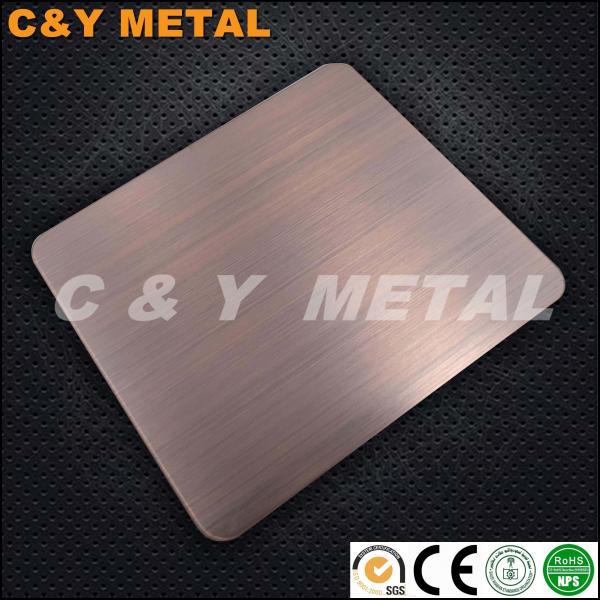 Quality Hot sales LIC red-copper stainless steel sheets for sale