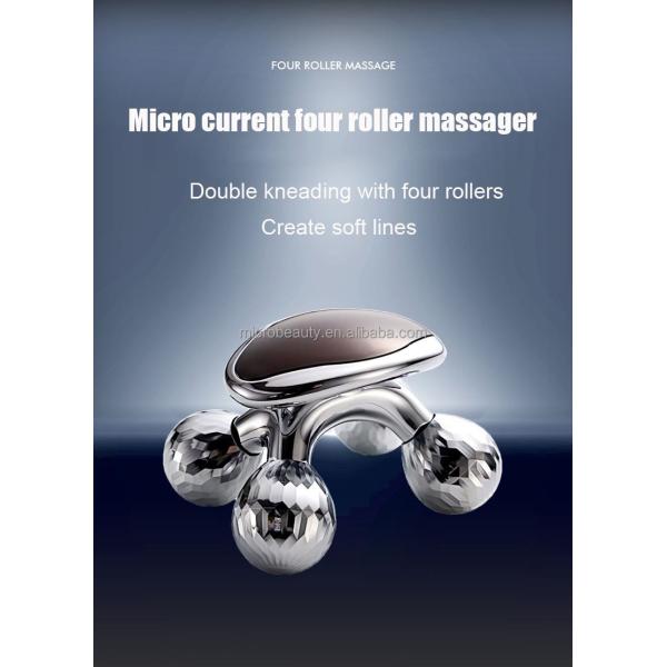 Microcurrent Face And Neck Lifting Massager Handheld Anti Cellulite Slimming Machine