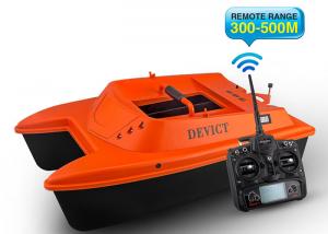 Buy cheap Orange Sea fishing bait boat DEVC-302 remote frequency 2.4G RoHS Certification product