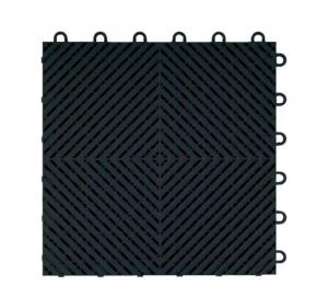 Buy cheap Black PP Interlocking Floor Tile 400*400mm For Use In Garages Workshop product