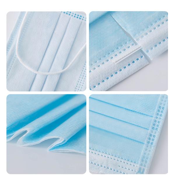 Meltblown Anti Spittle Kids 3 Layers Disposable Face Mask