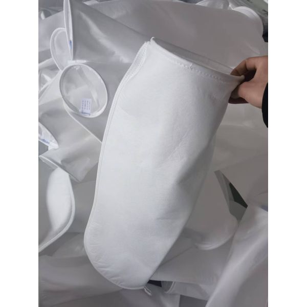 Welded Construction, Configurable Standard Polyester Felt Liquid Filter Bags, 0.2µm to 300µm Micron
