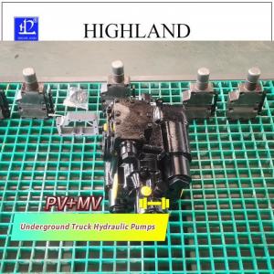 China PV22 MV23 Underground Truck Hydraulic Pumps Cast Iron Housing Max Displacement on sale