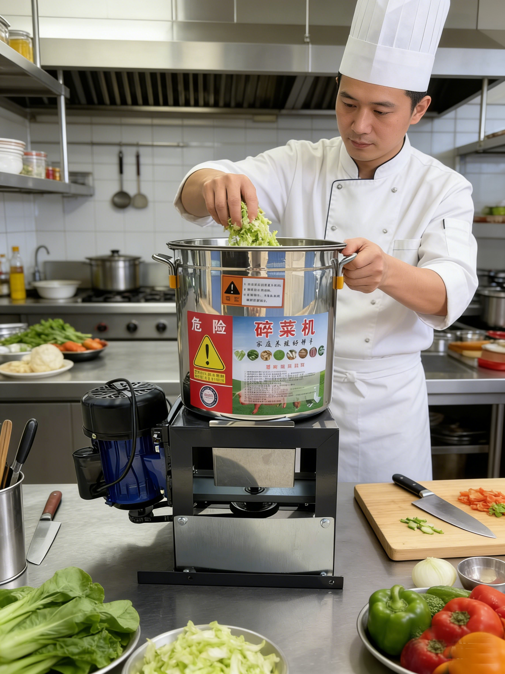Stainless Steel Vegetable Chopper Feed Slicer Durable Fodder Grinder For Livestock Detailed