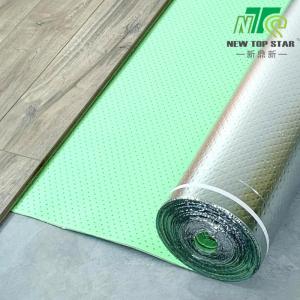 Buy cheap Green Cross Linked Polyethylene Foam Roll Soundproof Vapor Barrier Underlay product