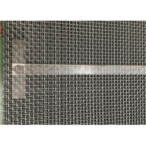 Hole Size 0.16mm To 25.4mm Woven Wire Mesh Screen Width 0.2-2.5m For Stone Crusher