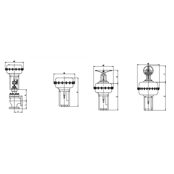 V100-SA Series Single Seated ANGLE Control Valve(Quick Detachable、Profile)