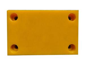 Buy cheap Oil-resistance And Wear-resistance PU Polyurethane Four-hole Cushion Block product