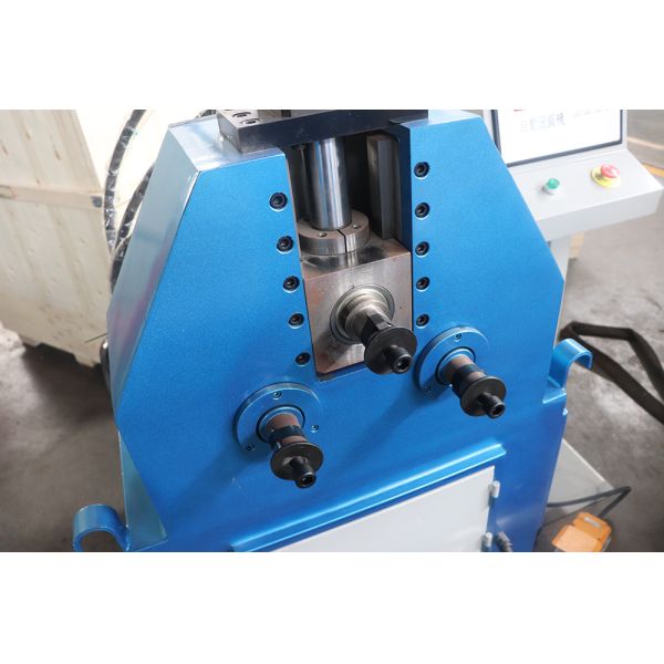 40 Three Wheel Horizontal Pipe Rolling Machine Steering Wheel Pipe Bending Machine
