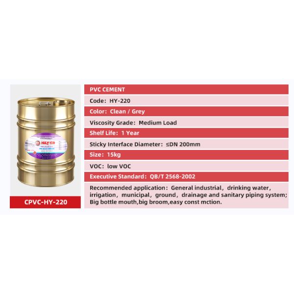 20kg Barrel Package PVC Solvent Cement PVC Adhesive Cement