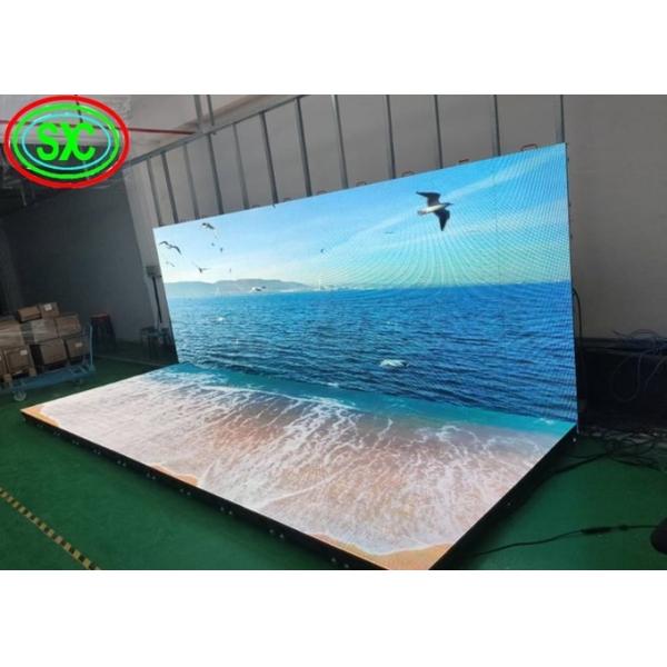 Light Up Dance Floor 320x160mm Led Module , 960 X960mm Led Cabinet interactive led dance floor