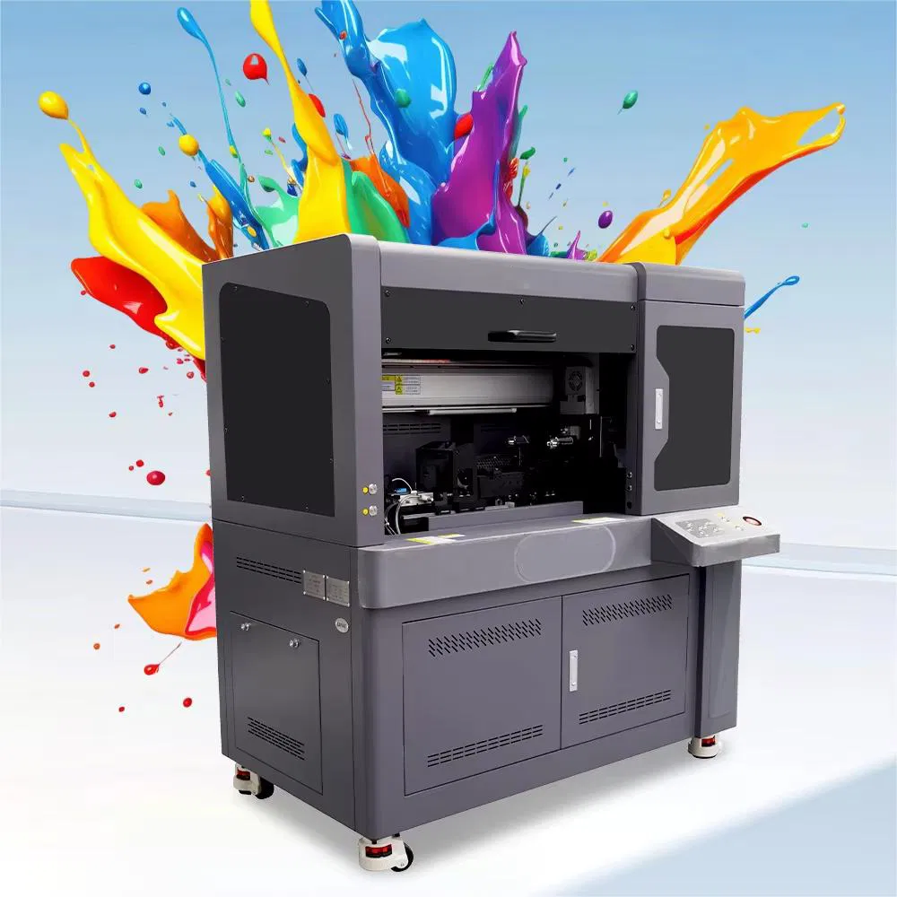 High Speed Cylindrical 360 UV Printer for Water Bottle / Can / Mug Printer