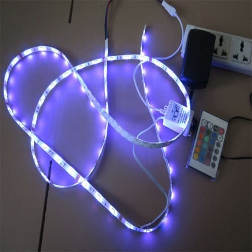 Customize Led Strip 12V 24V SMD 2835 60leds/m 5m/roll LED Strip Light Single Color Indoor Decoration Strip for Night Lighting