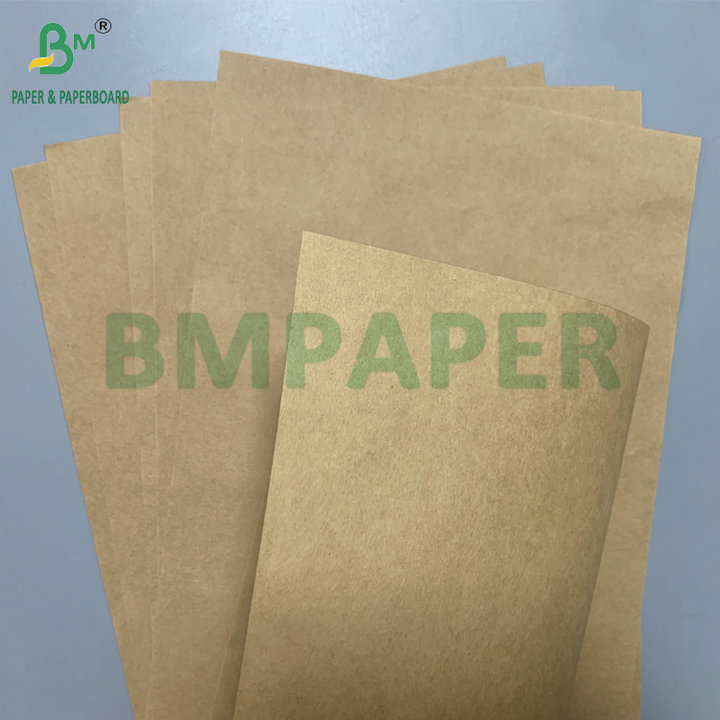 Extensible Burst Resistant 75gsm 100gsm Brown Sack Kraft Paper for Multiwall Valve Cement Bag