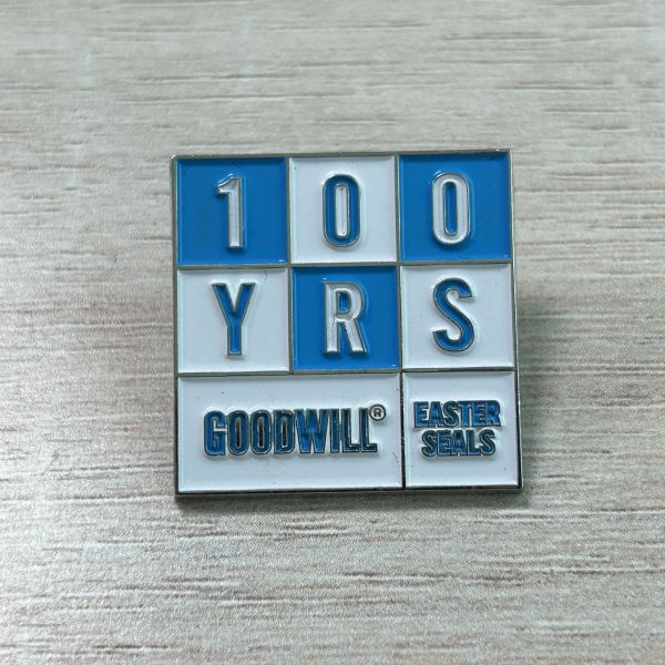 Calistoga Hot Air Balloon Enamel Pin, California Travel Souvenir Lapel Pin, Rainbow Sky Collectible Badge