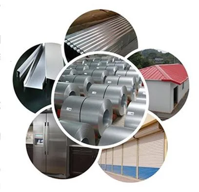 Q195 Flat Sheet Galvanized Steel Coil Technique Cold Rolled Skin Pass