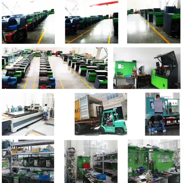Common Rail Injector Test Bench with 0-2200 Bar Rail Pressure 11 Kw Motor Power and Full Automatic Control