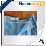 Non - Irritating Disposable Isolation Gowns Non-woven 16-70G Patient Exam Gowns
