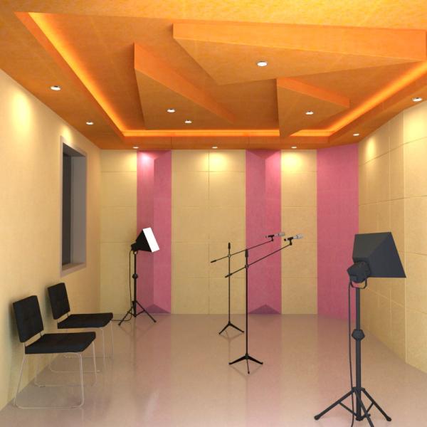 Light Weight Fire Proof Polyester Microfiber Sound Insulation Wall Boards