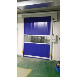 PVC High Speed Door With Frequency Conversion Motor For Clean Room Anti Dust Of