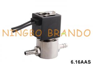 China 6.5mm Hose Barb Anti Corrosion Isolation Solenoid Valve For Chemical Acid Alkali on sale