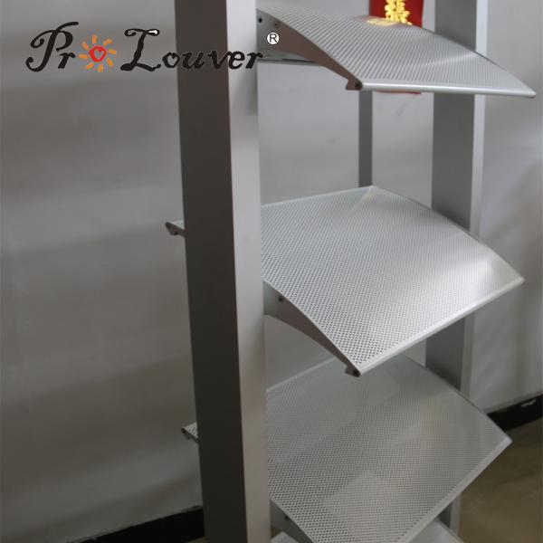 HOT SALE ! Aerowing Louver Blades, Aluminum Perforated Louver Facade
