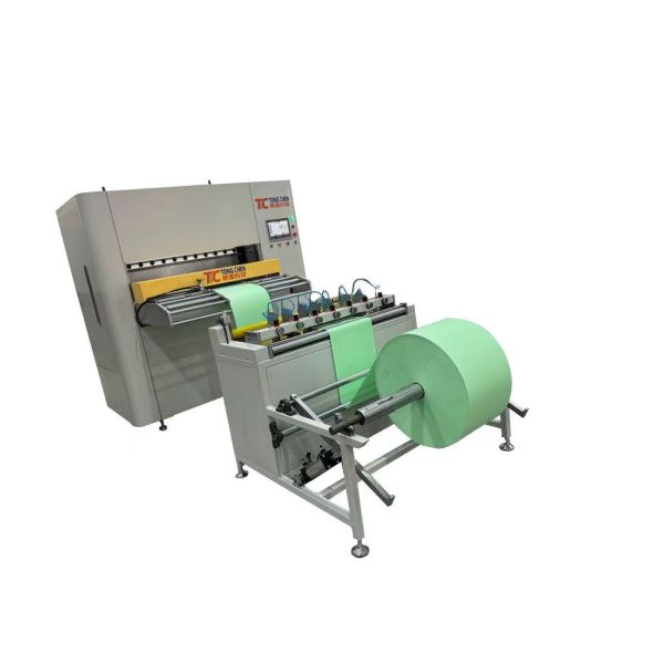 CNC Pleating & Slitting Paper Folding Machine overview