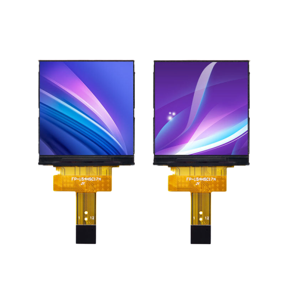 1.54 inches, driven by ST7789, 240X240 TFT high-definition display screen, optional plastic frame backlight or plastic-iron integrated backlight